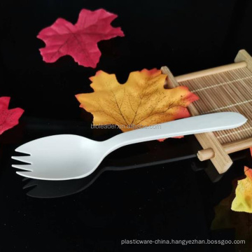 Disposable Biodegradable Compostable Cornstarch CPLA Spork